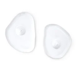 Anissa Kermiche Assiettes Tatas (Blanc Brillant)