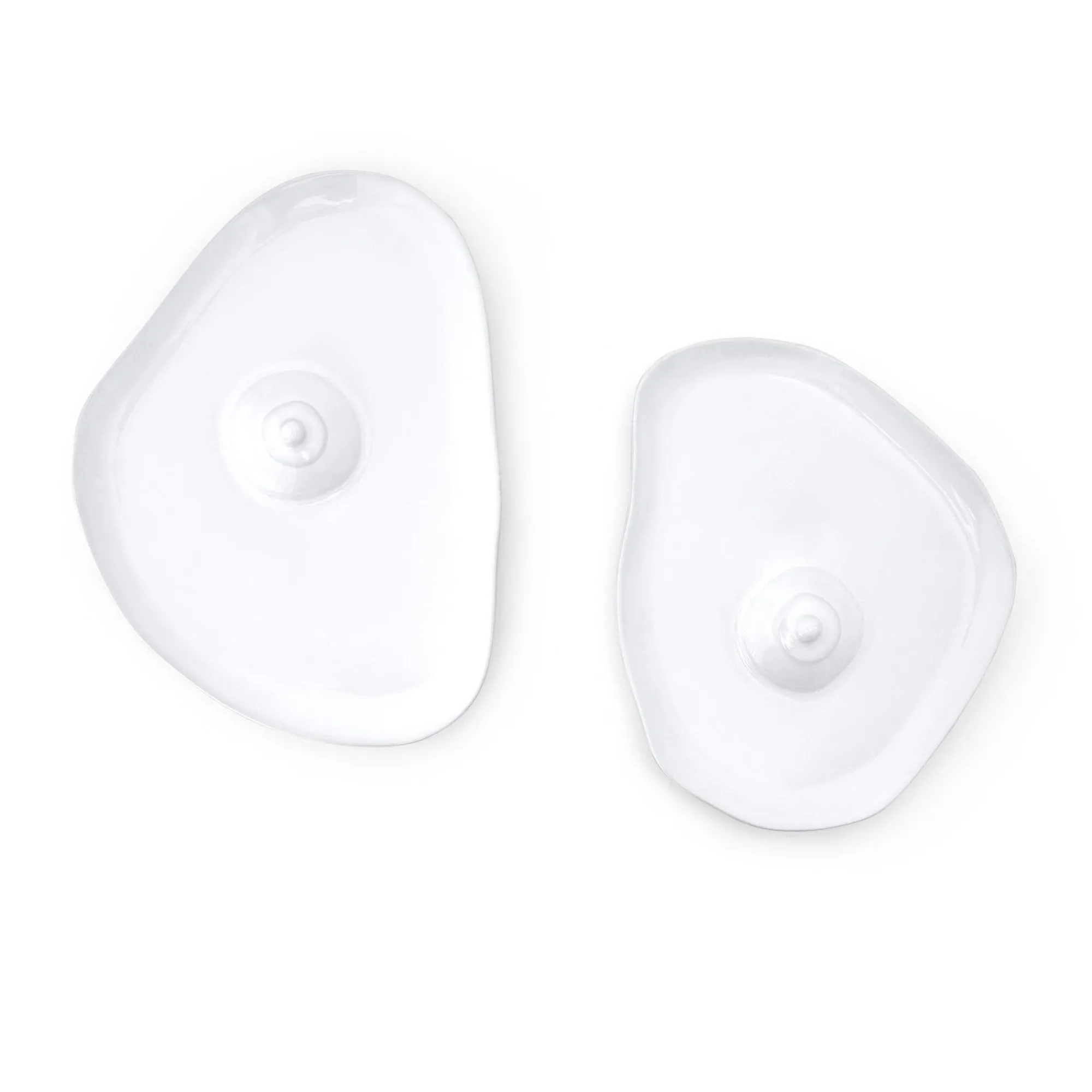 Anissa Kermiche Assiettes Tatas (Blanc Brillant)
