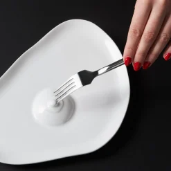 Anissa Kermiche Assiettes Tatas (Blanc Brillant)