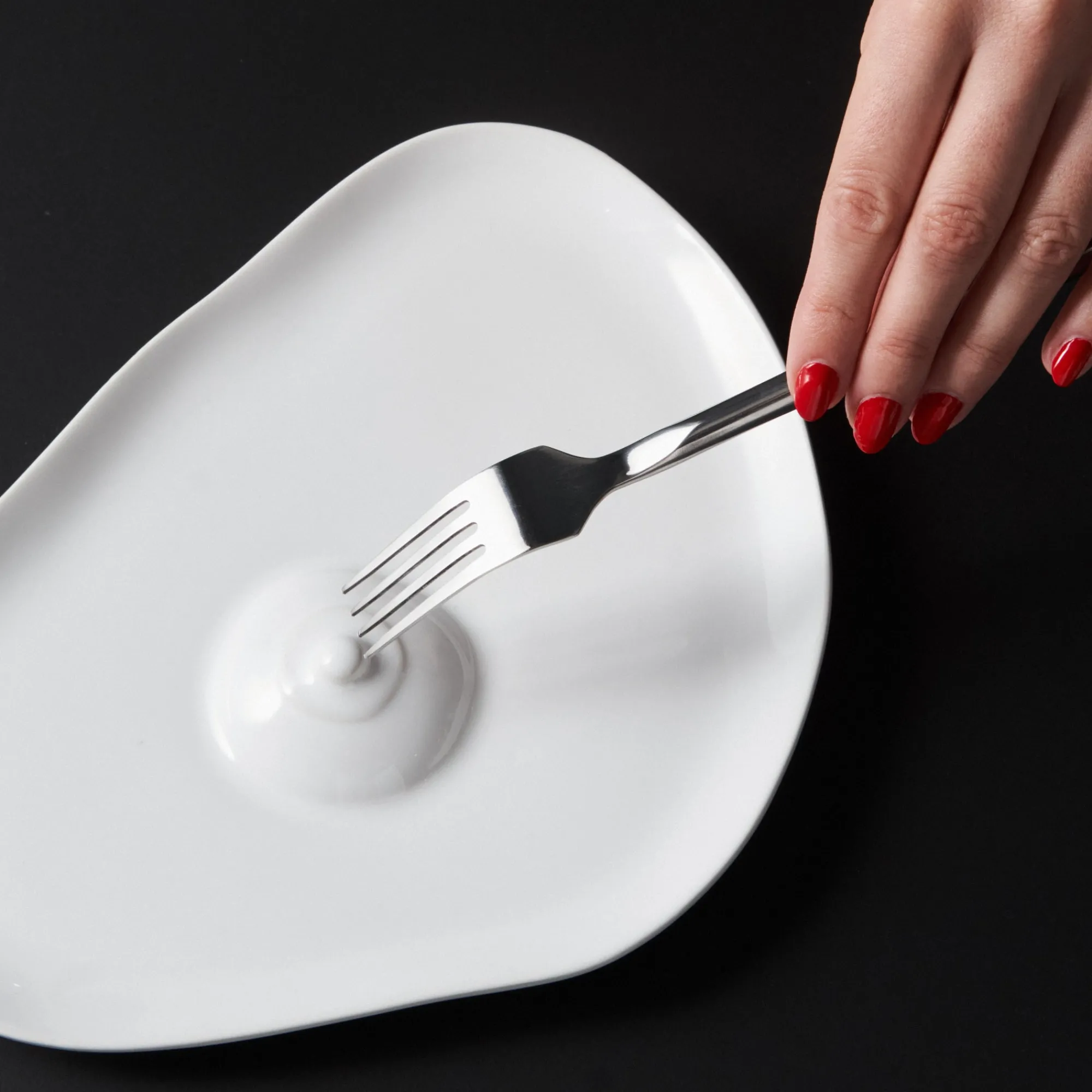 Anissa Kermiche Assiettes Tatas (Blanc Brillant)