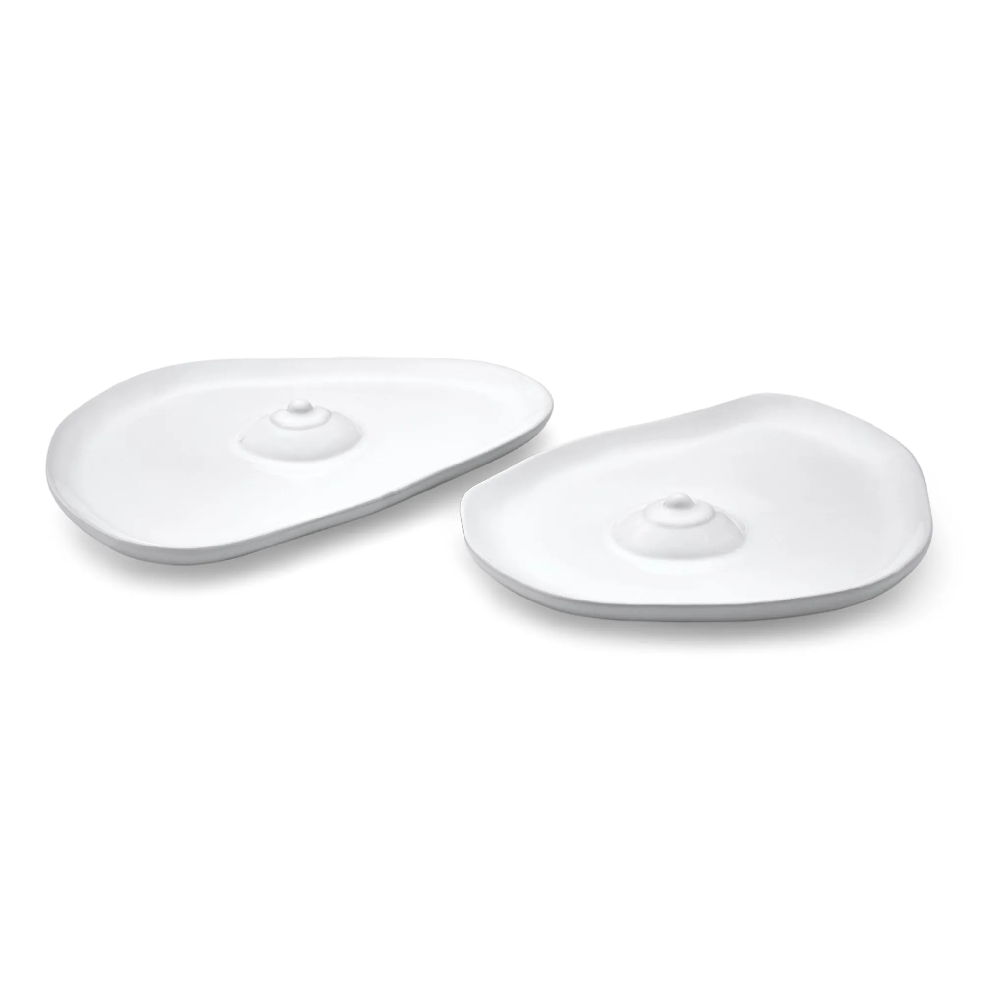 Anissa Kermiche Assiettes Tatas (Blanc Brillant)