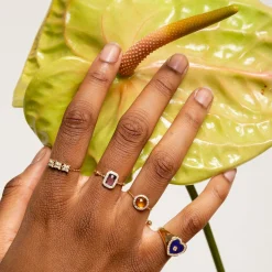 Anissa Kermiche Bague Bronte Dore