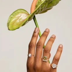 Anissa Kermiche Bague Bronte Dore