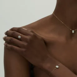 Anissa Kermiche Bague Opale Carree