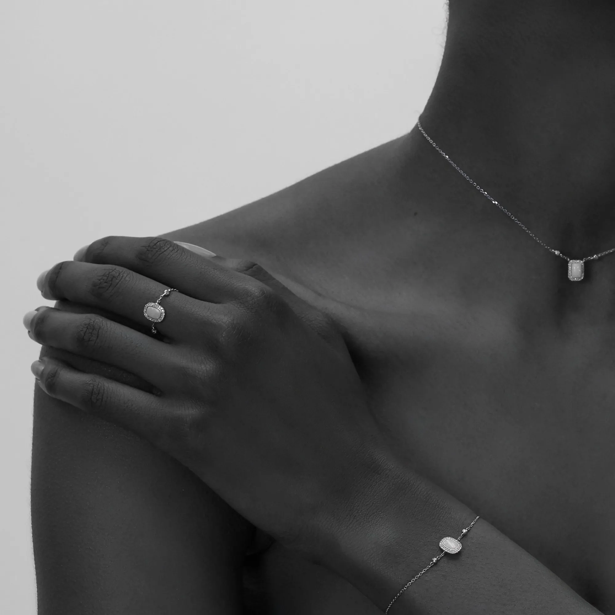 Anissa Kermiche Bague Opale Carree