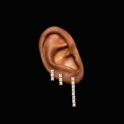 Anissa Kermiche Boucle D'Oreille Infini Bronte Dore