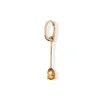 Anissa Kermiche Boucle D'Oreille Ligne Circulaire