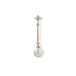 Anissa Kermiche Boucle D'Oreille Perle Princesse