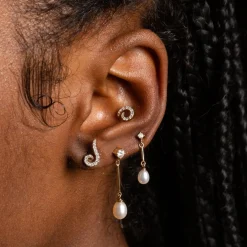 Anissa Kermiche Boucle D'Oreille Perle Princesse