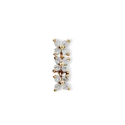 Anissa Kermiche Boucle D'Oreille Trio Bronte Dore