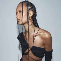 Anissa Kermiche Boucles D'Oreilles Creoles Razzle Dazzle