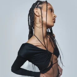 Anissa Kermiche Boucles D'Oreilles Creoles Razzle Dazzle