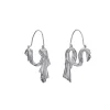 Anissa Kermiche Boucles D'Oreilles Drapees Pendantes (Argent)