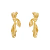Anissa Kermiche Boucles D'Oreilles En Tissu Dore (Or)