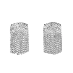 Anissa Kermiche Boucles D'Oreilles Fil (Argent)