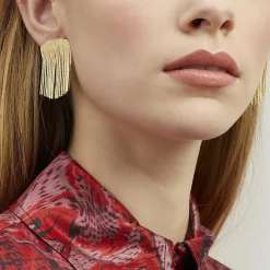 Anissa Kermiche Boucles D'Oreilles Fil (Or)