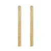 Anissa Kermiche Boucles D'Oreilles Fines Fil D'Or