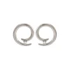 Anissa Kermiche Boucles D'Oreilles Grand Charmeur (Argent)