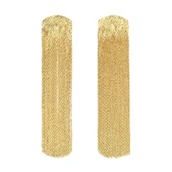Anissa Kermiche Boucles D'Oreilles Grand Fil (Or)