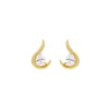 Anissa Kermiche Boucles D'Oreilles Grande Poire De Feu (Clair)