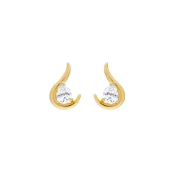 Anissa Kermiche Boucles D'Oreilles Grande Poire De Feu (Clair)