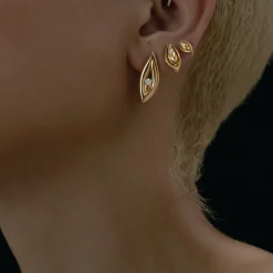 Anissa Kermiche Boucles D'Oreilles Nip It In The Bud (Moyennes)