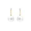 Anissa Kermiche Boucles D'Oreilles Perles Atta