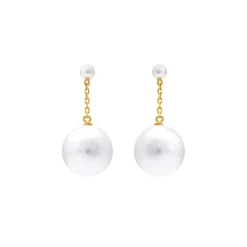Anissa Kermiche Boucles D'Oreilles Perles Atta