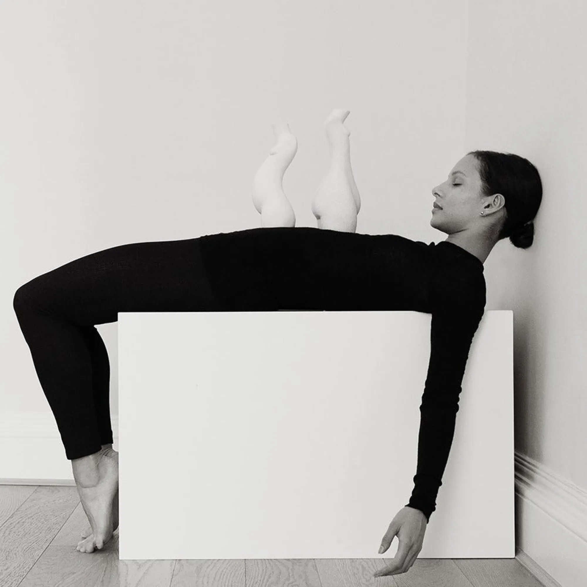Anissa Kermiche Bougeoir Tit For Tat Court (Marbre Mat)