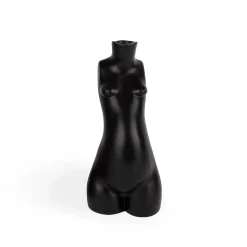 Anissa Kermiche Bougeoir Tit For Tat Court (Noir Mat)