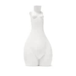 Anissa Kermiche Bougeoir Tit For Tat Haut (Blanc Mat)