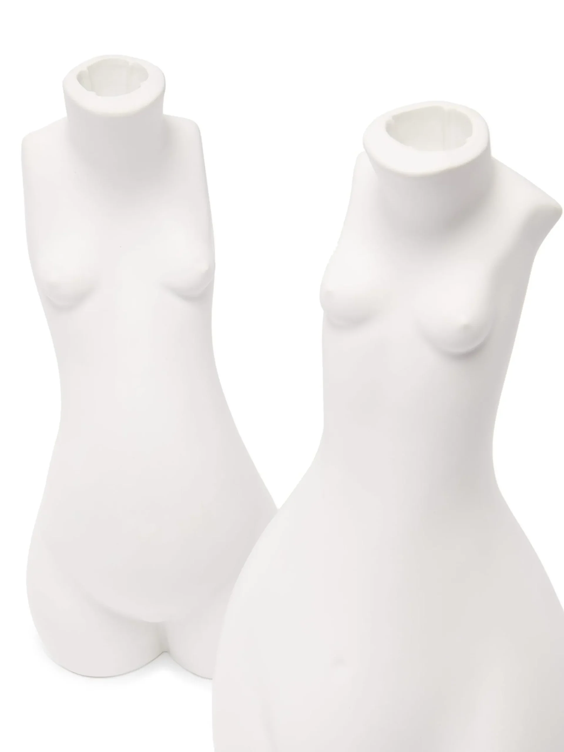 Anissa Kermiche Bougeoir Tit For Tat Haut (Blanc Mat)