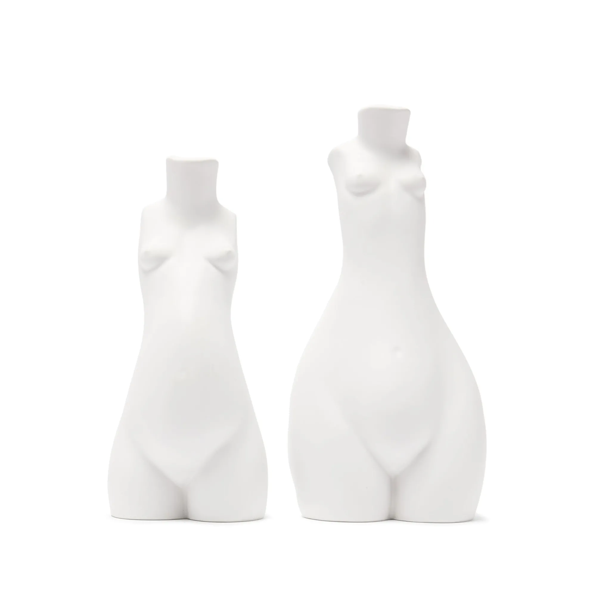Anissa Kermiche Bougeoir Tit For Tat Haut (Blanc Mat)