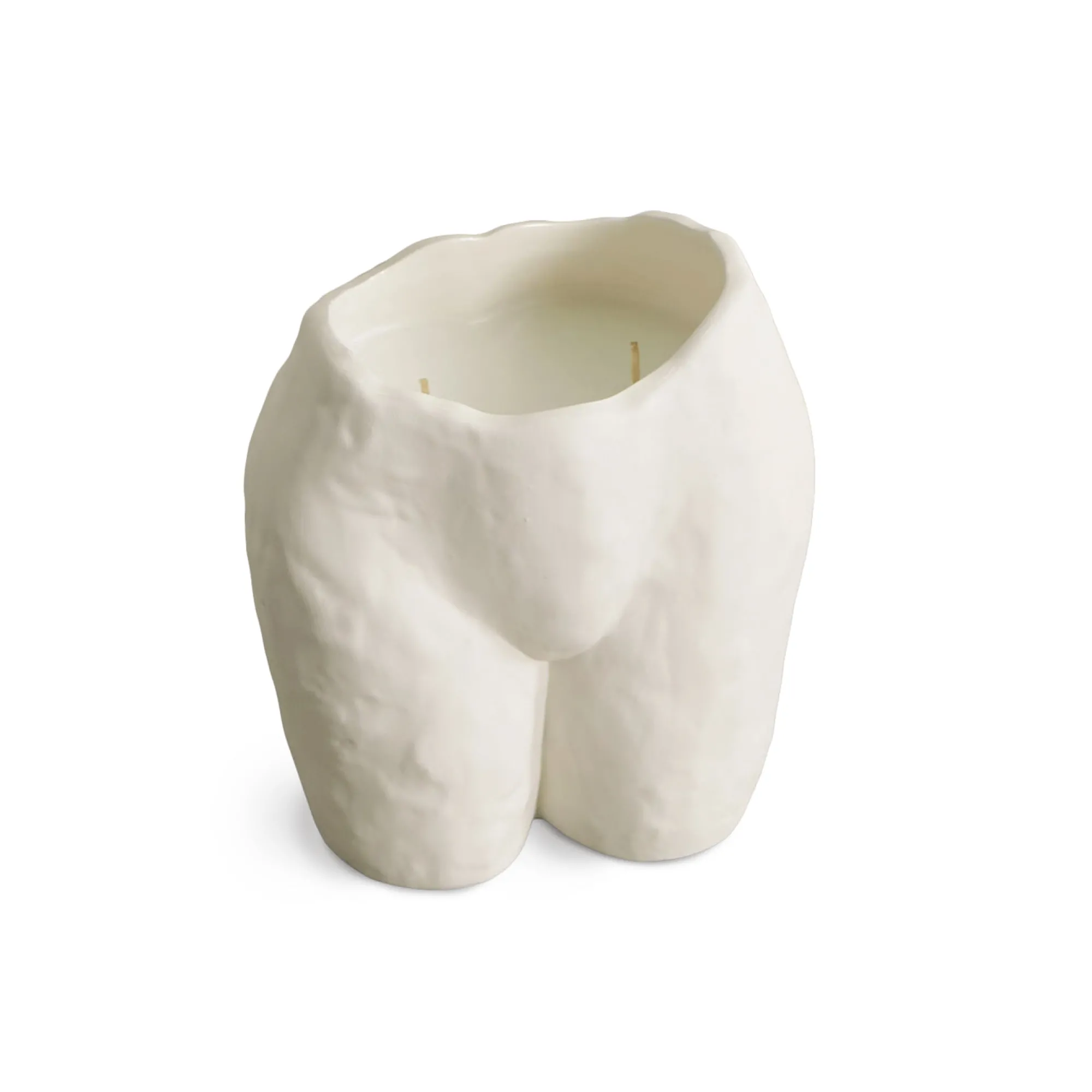 Anissa Kermiche Bougie Popotin (Blanc)