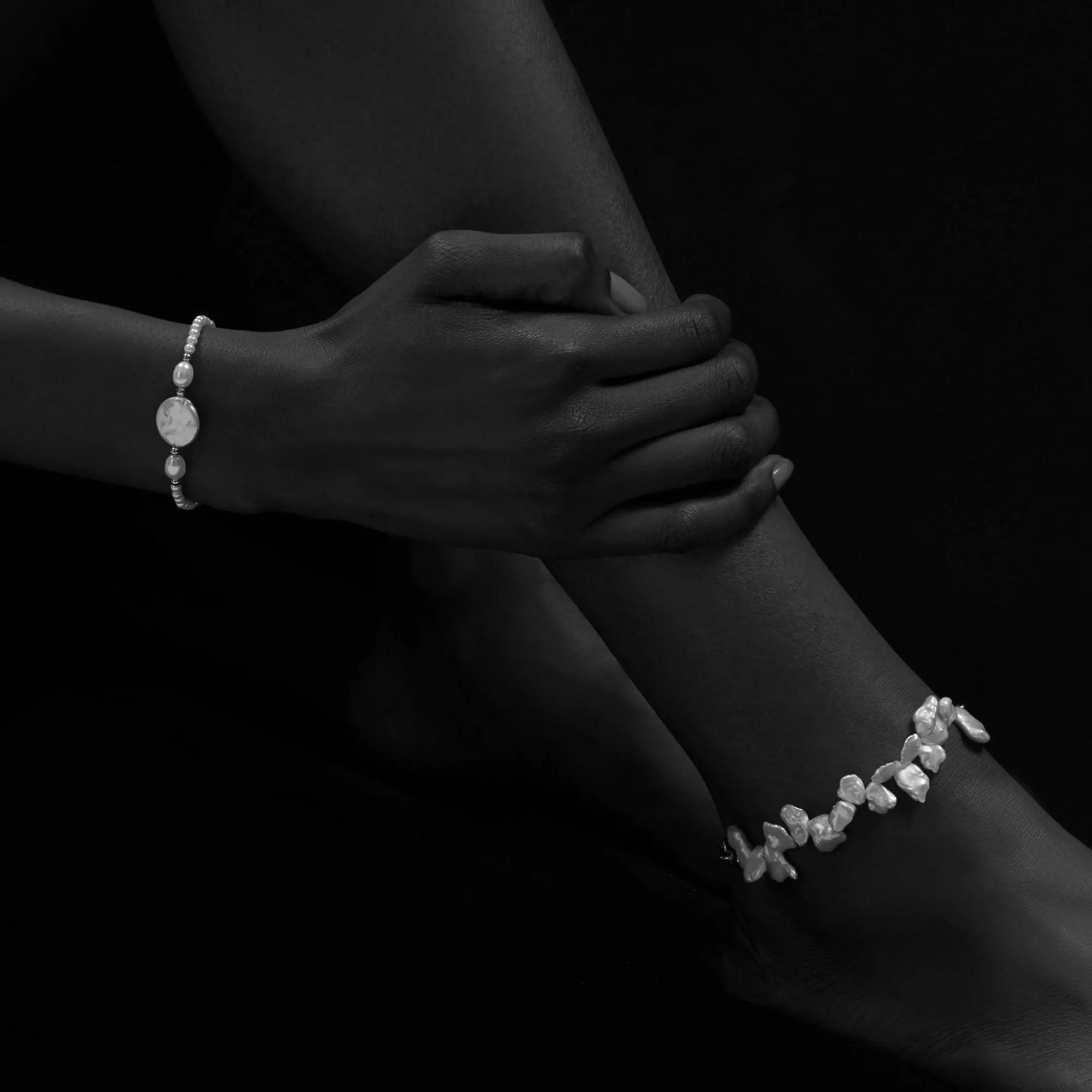 Anissa Kermiche Bracelet Galet Caviar