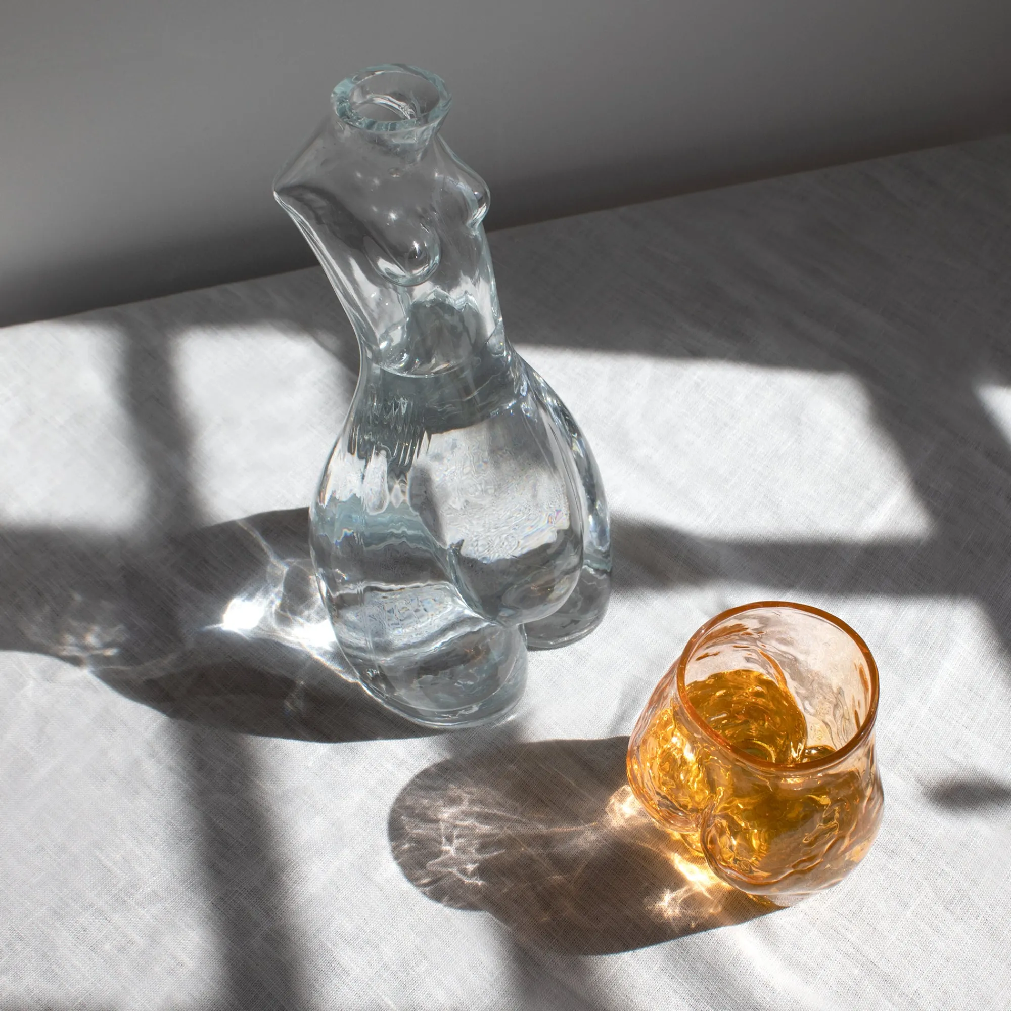 Anissa Kermiche Carafe En Verre (Clair)