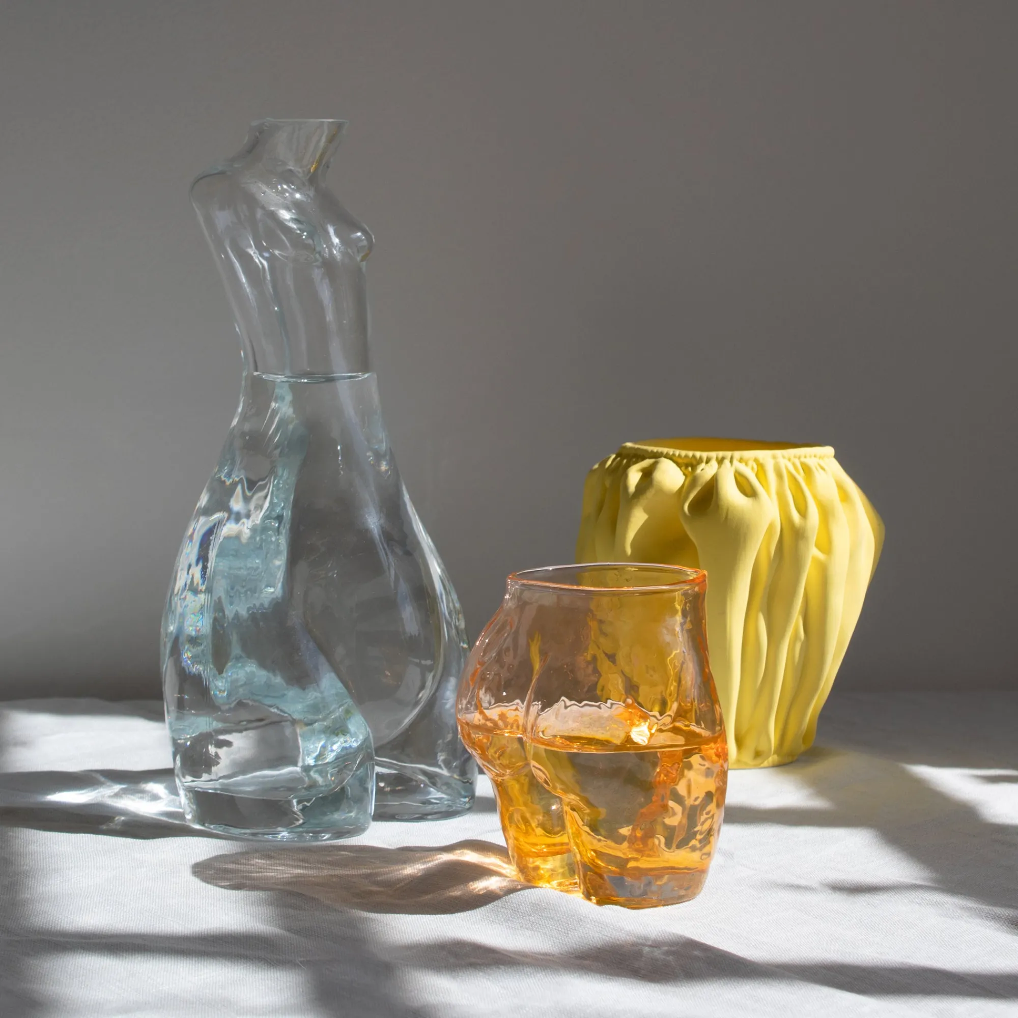 Anissa Kermiche Carafe En Verre (Clair)