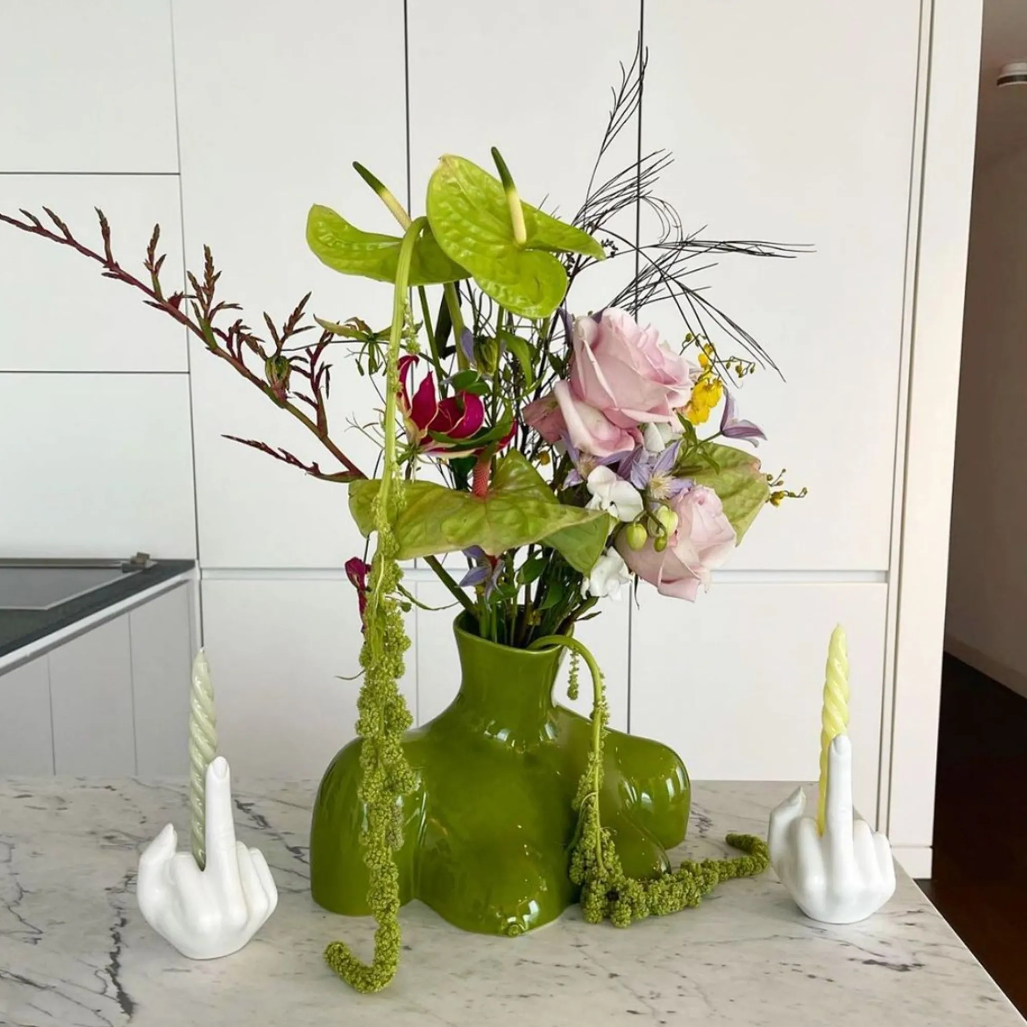 Anissa Kermiche Chandelier 2020 (Blanc)