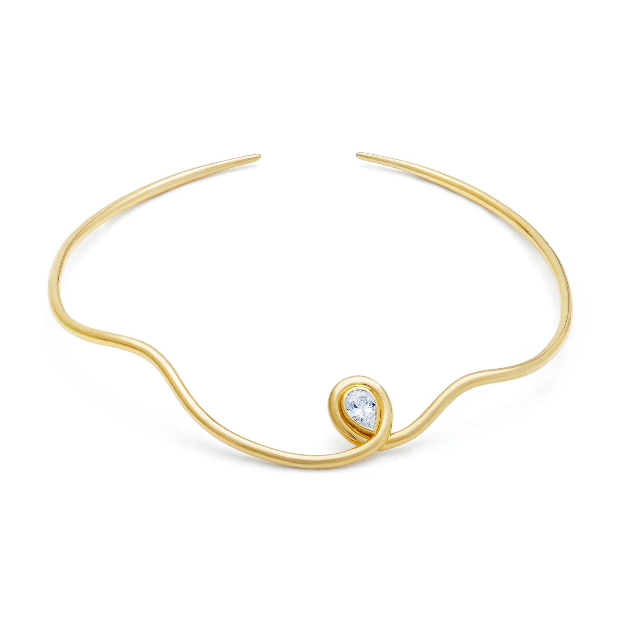 Anissa Kermiche Collier Boucle