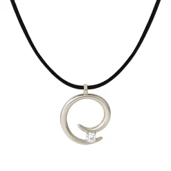 Anissa Kermiche Collier Corde Charmeur (Argent)