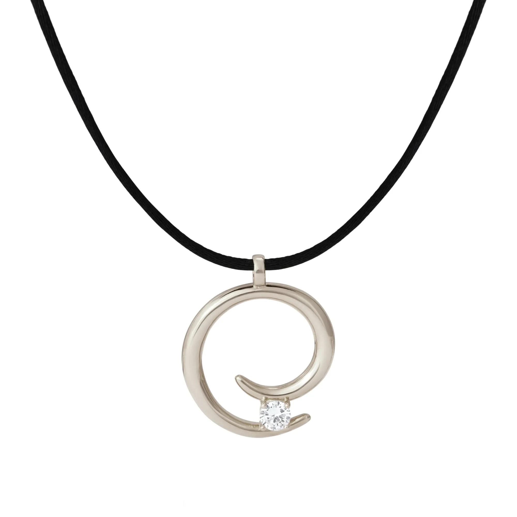 Anissa Kermiche Collier Corde Charmeur (Argent)