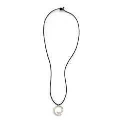 Anissa Kermiche Collier Corde Charmeur (Argent)