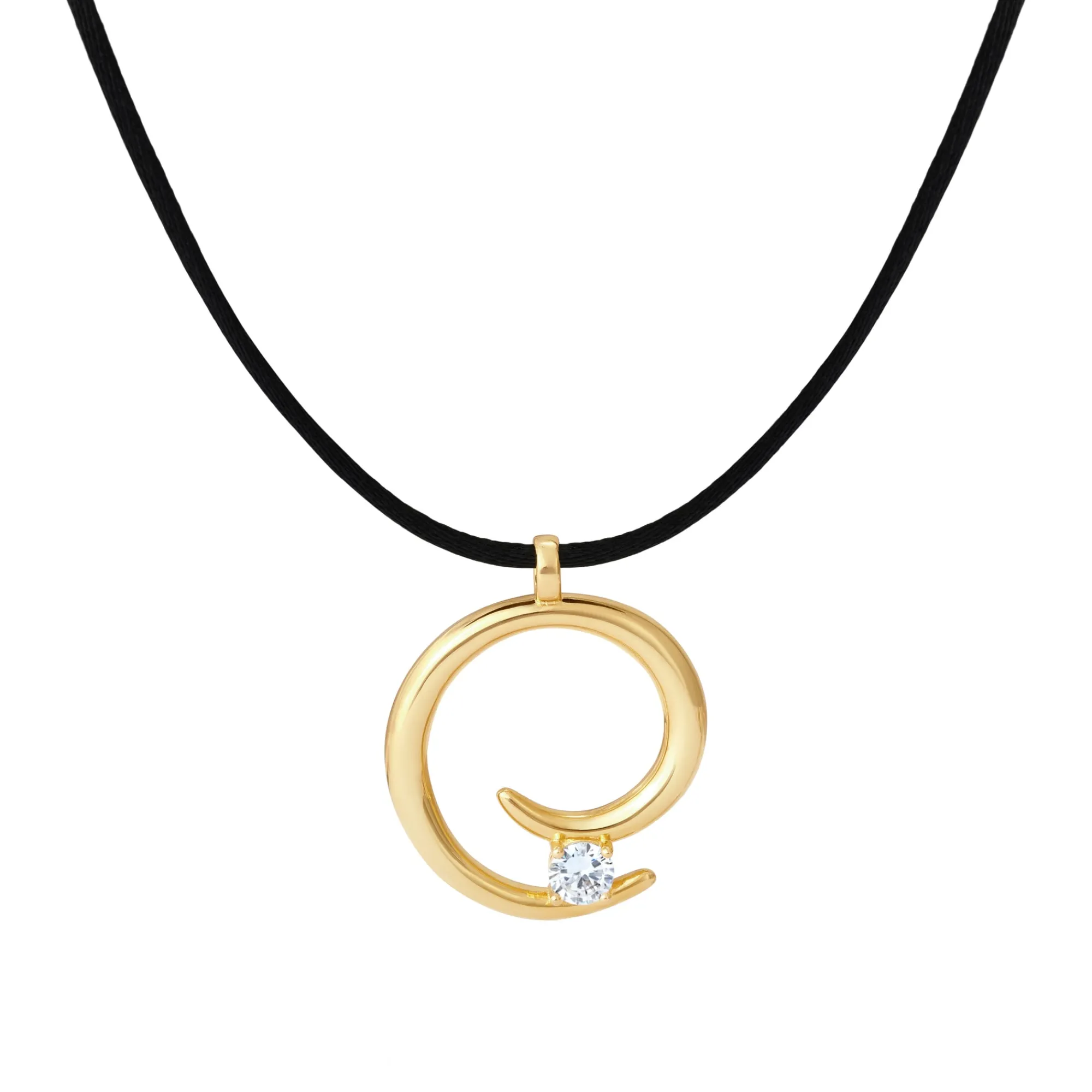 Anissa Kermiche Collier Corde Charmeur (Or)