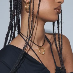 Anissa Kermiche Collier Corde Charmeur (Or)