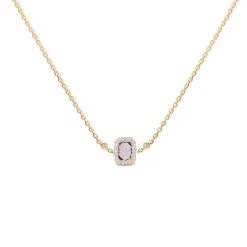 Anissa Kermiche Collier D'Amethyste Carre