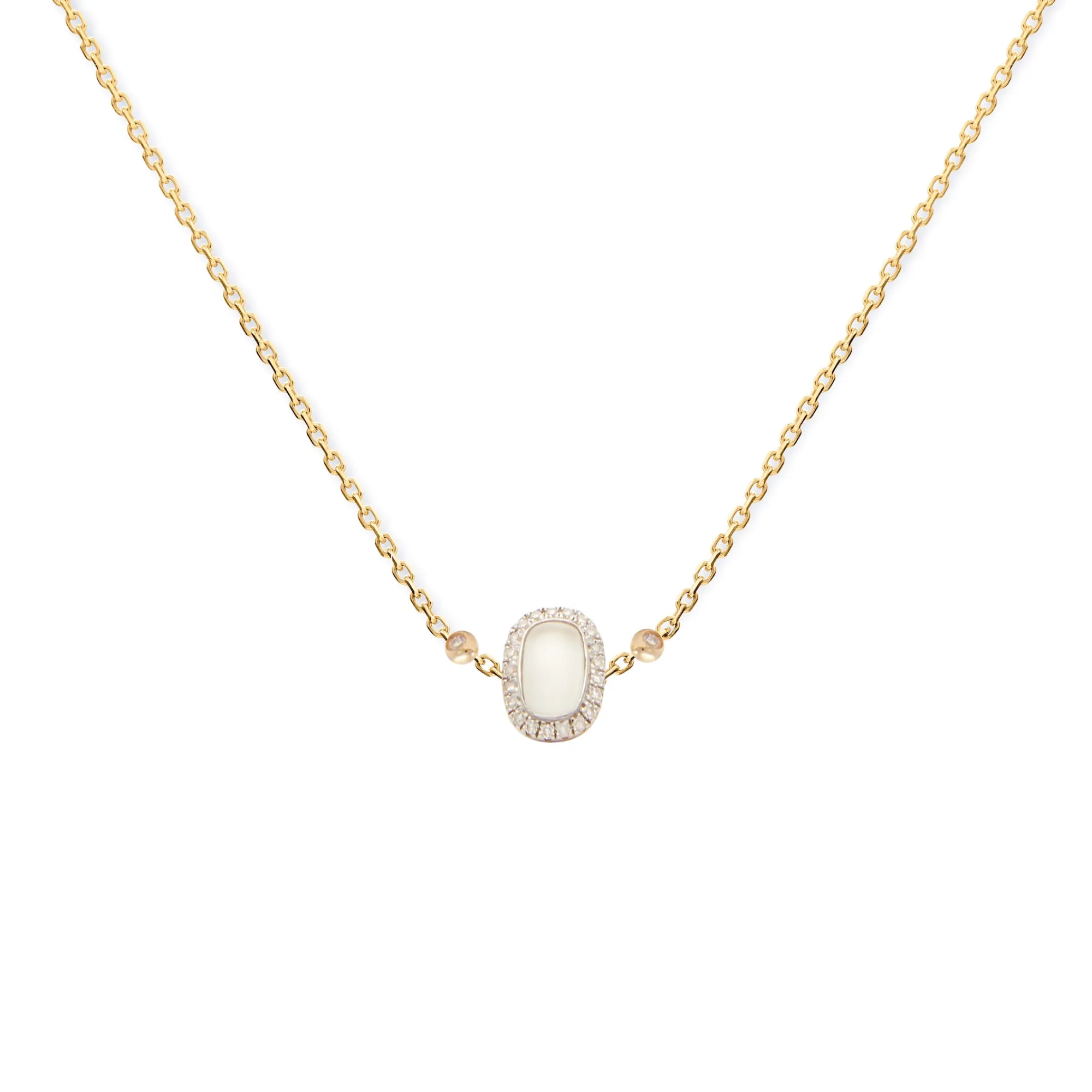 Anissa Kermiche Collier D'Opale Carree