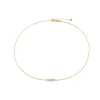 Anissa Kermiche Collier Horizontal Bronte Dore