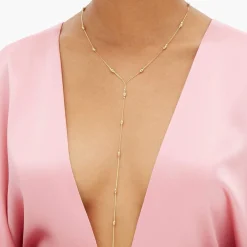 Anissa Kermiche Collier Serpent Dore