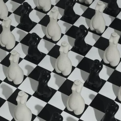 Anissa Kermiche Paire De Salieres Et Poivrieres Pour Le Corps (Beige, Noir)