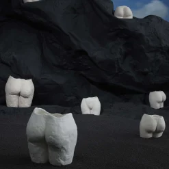 Anissa Kermiche Pot Popotin (Blanc Mat)